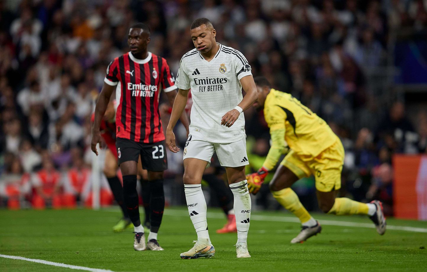 Le cauchemar continue pour Mbappé et le Real Madrid, balayés par l’AC Milan d’un grand Maignan